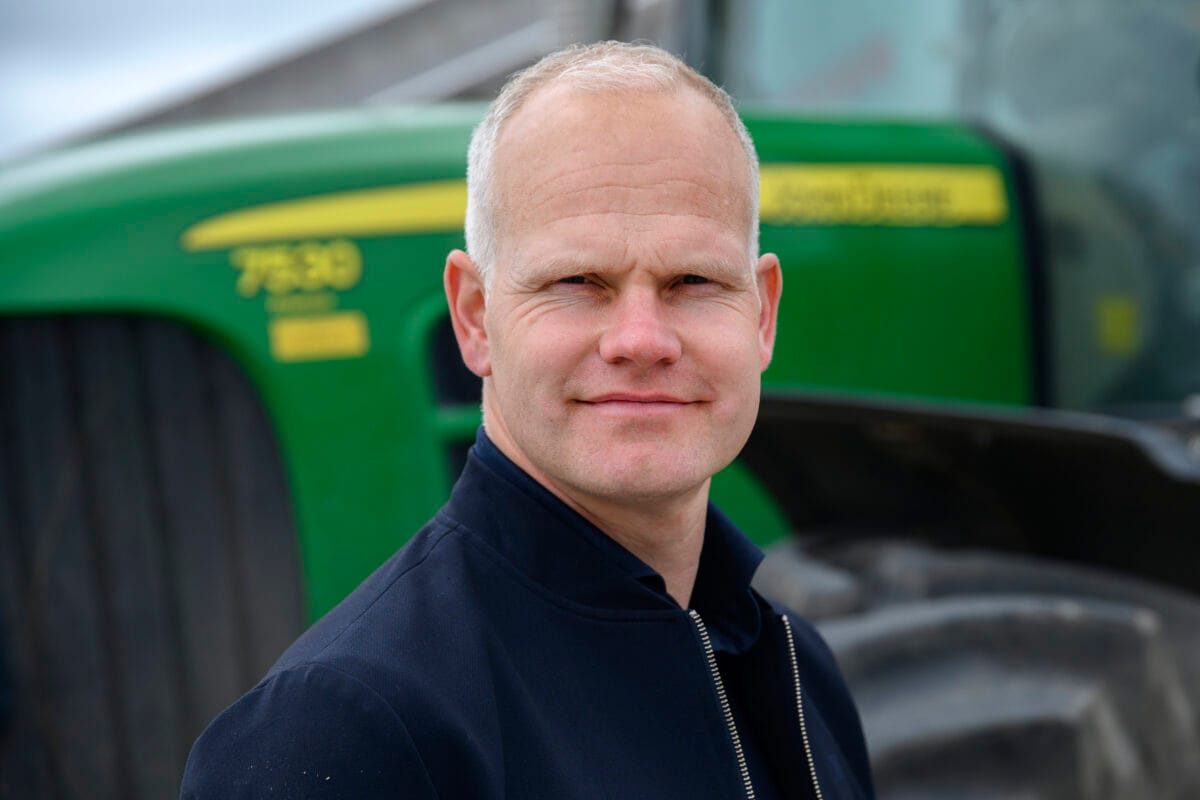 Portretfoto van de nieuwe agroconsulent Willem Oosterhuis.
